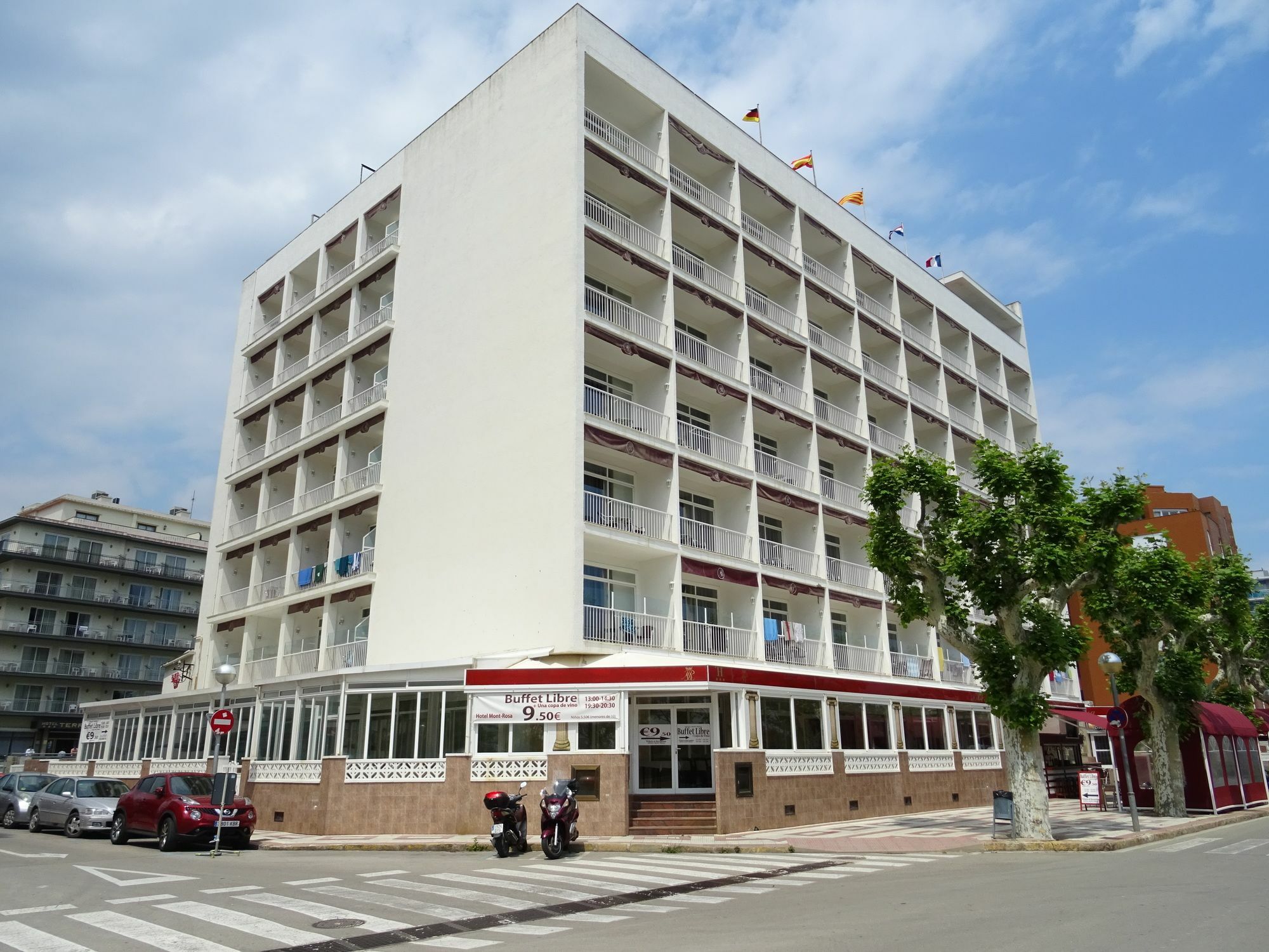 Hotel Mont-Rosa Calella Exterior photo